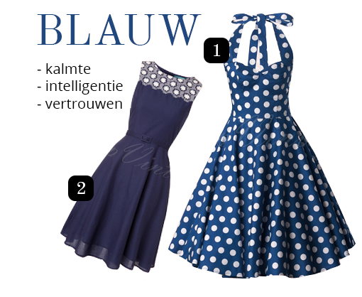 blauw