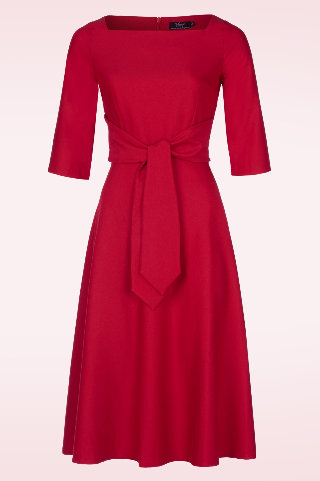 278456-Vintage-Diva-53636-Juliana-A-line-Dress-Red-20250716-001W-full