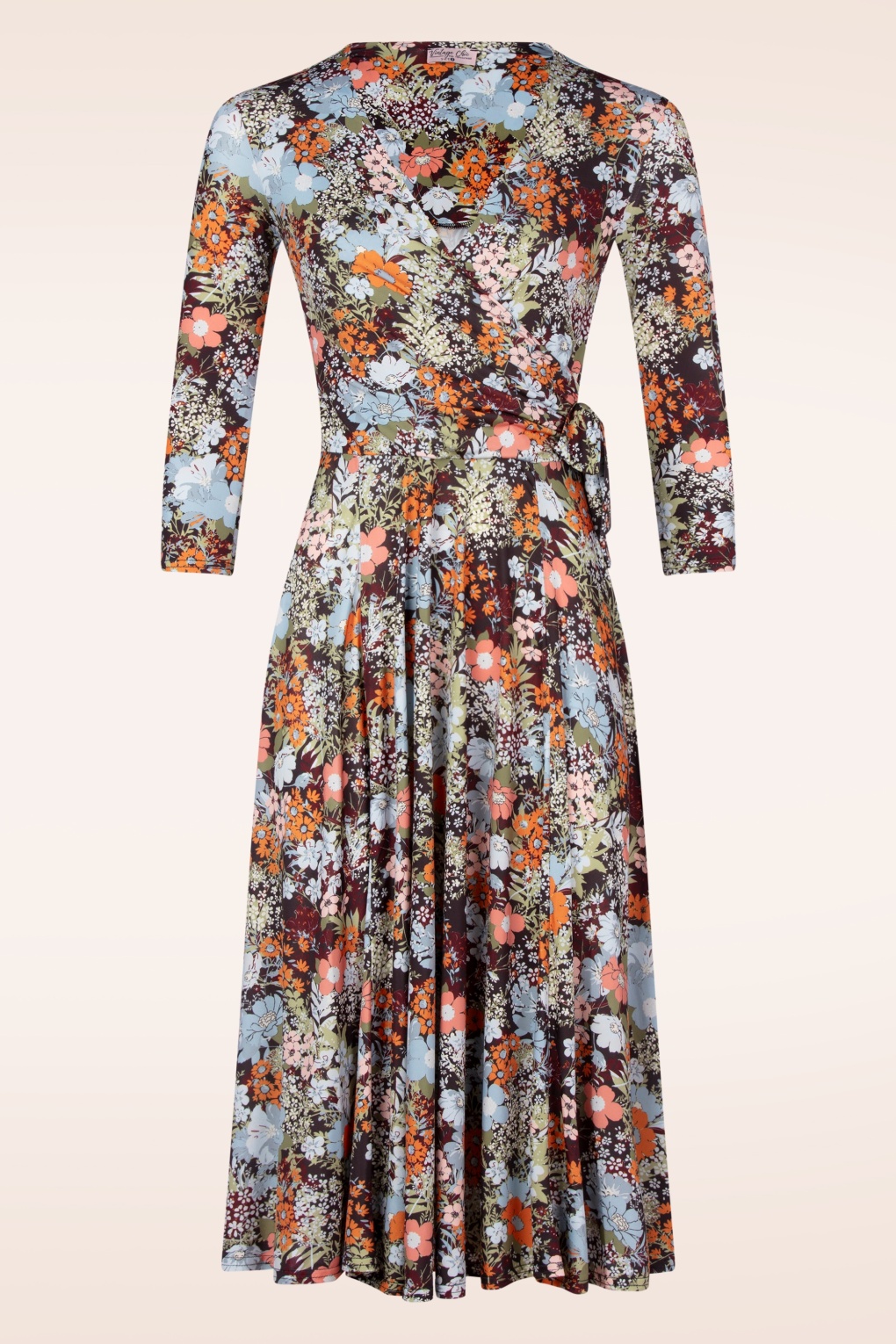 277366-Vintage-Chic-54628-Khaki-Floral-Dress-20250716-001W-full