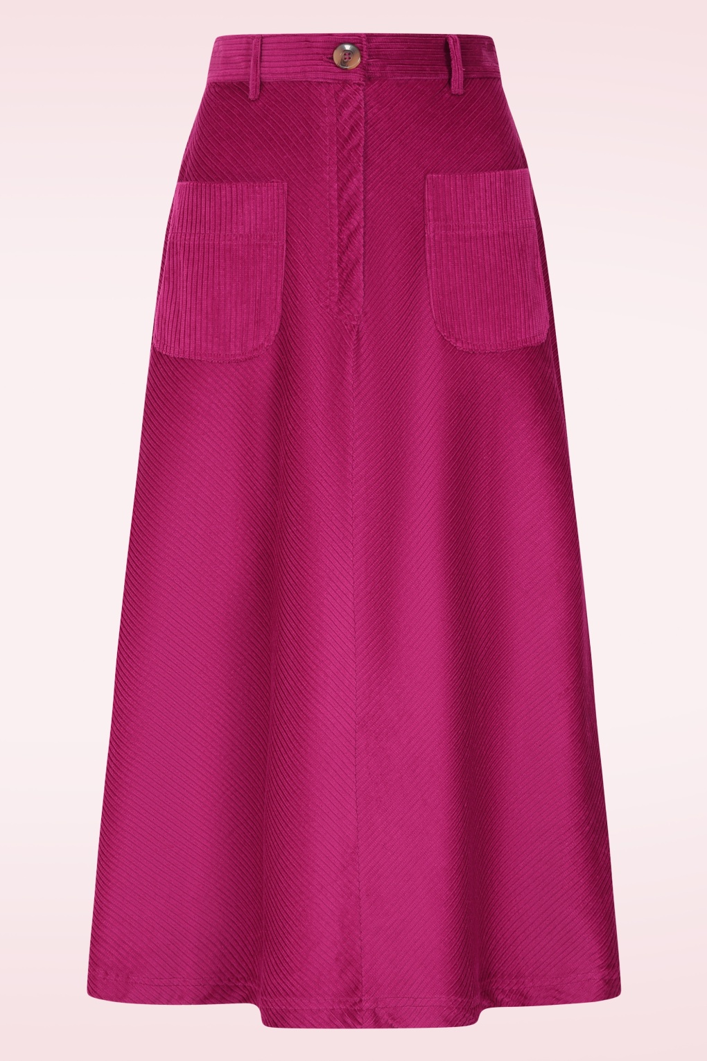 279051-Pretty-Vacant-54140-Skirt-Sabrina-Cerise-Jumbo-Cord-250829-001W-full