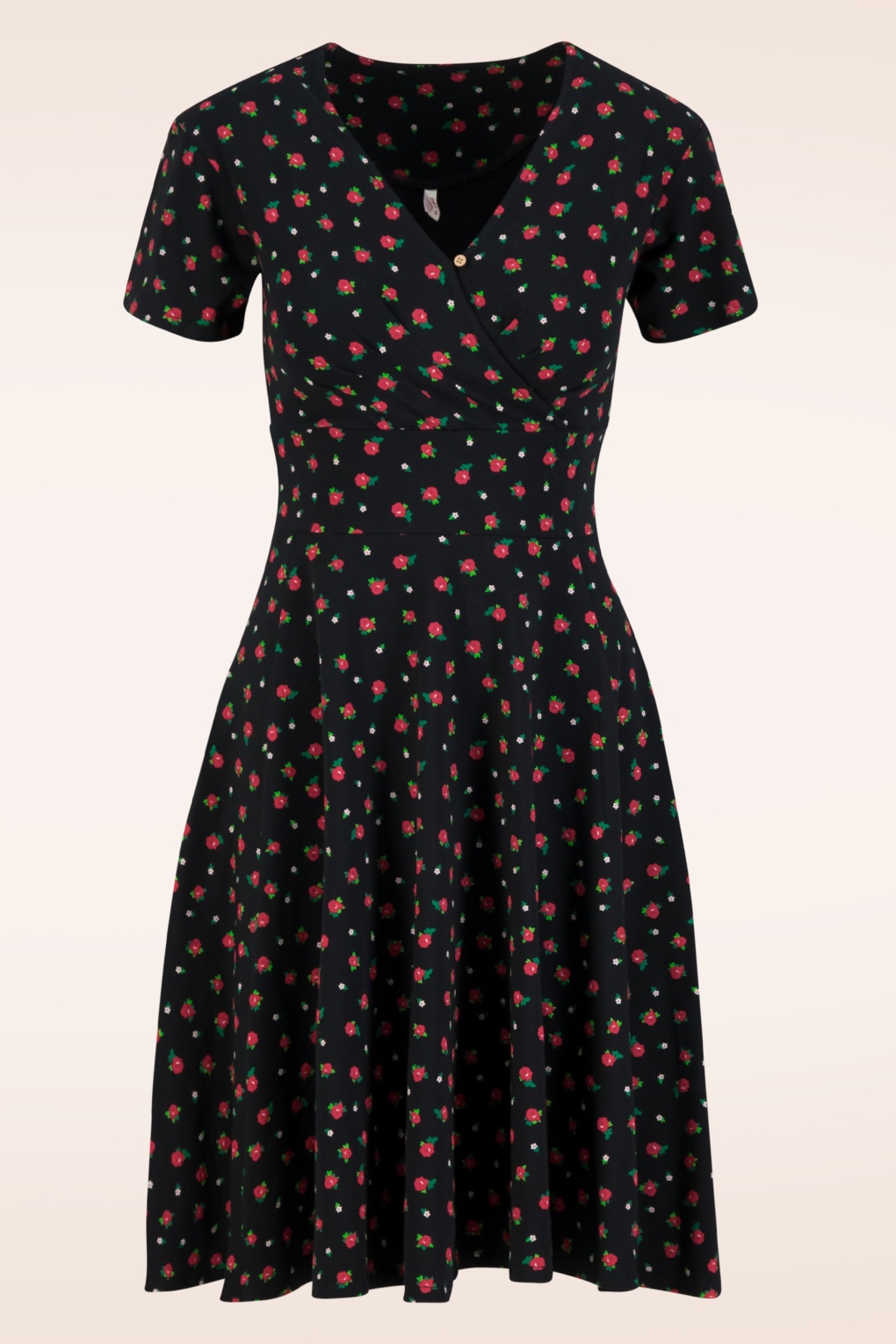 285672-Blutsgeschwister-55259-Dress-Black-Red-Floral-190923-001W-full