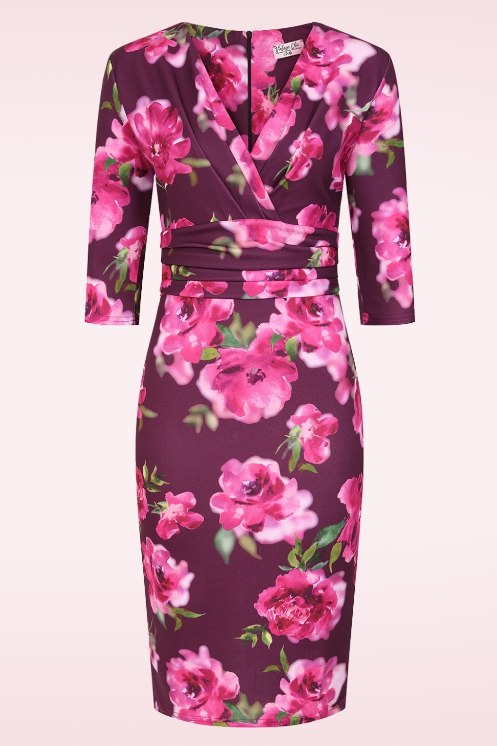 290774-Vintage-Chic-57421-Pencil-Dress-Large-Blurred-Floral-260721-001-full