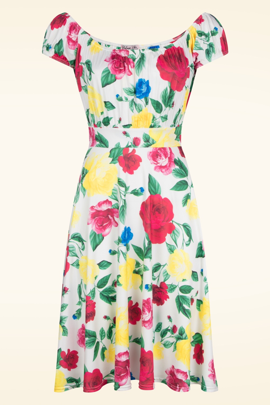 274236-Vintage-Chic-52792-Dress-White-Rose-250326-002W-full