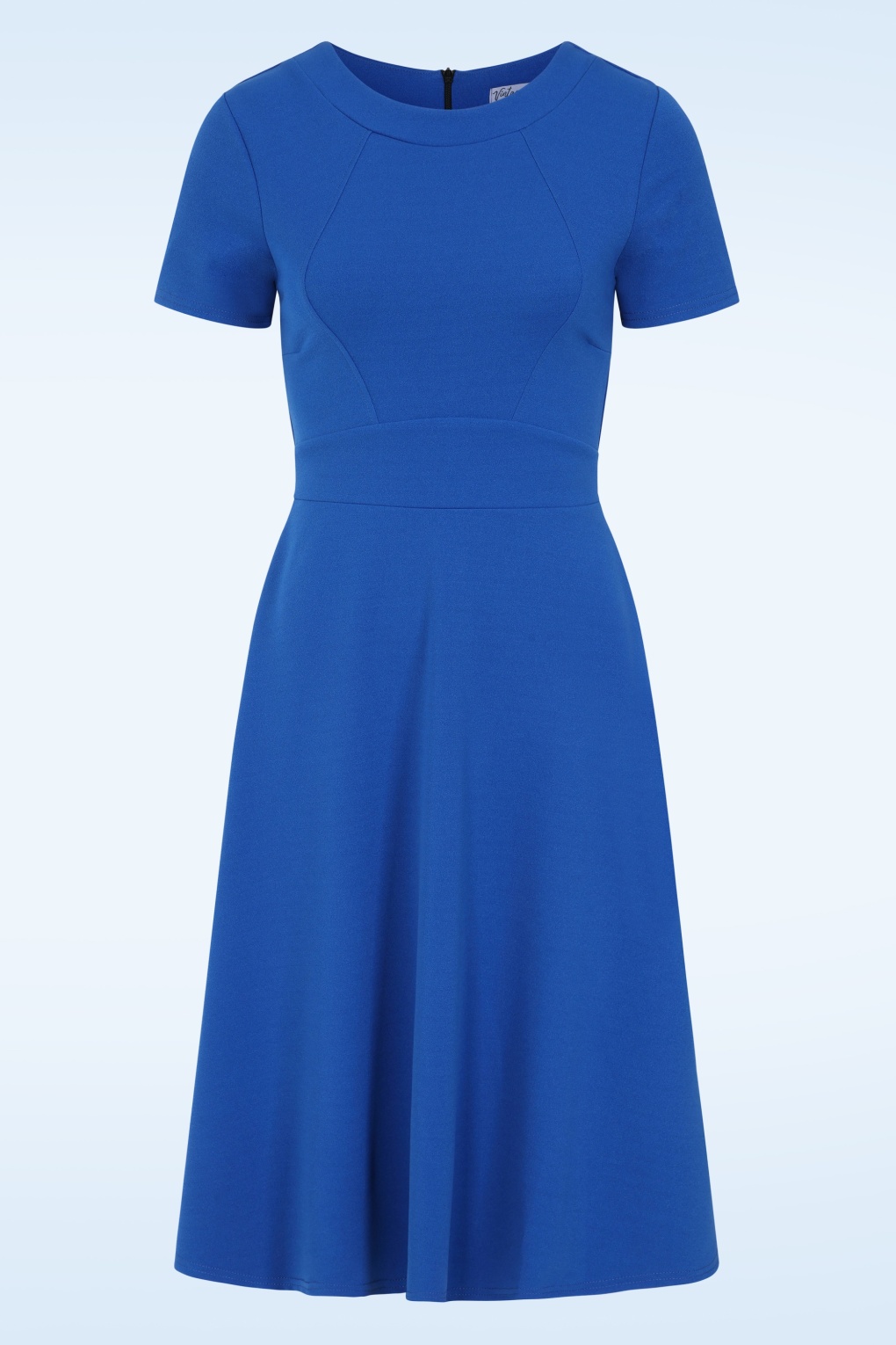Topvintage exclusive ~ Julie swing jurk in koningsblauw
