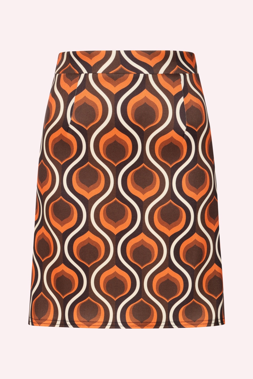 291010-Vintage-Chic-57429-A-Line-Skirt-Brown-Orange-260721-001-full