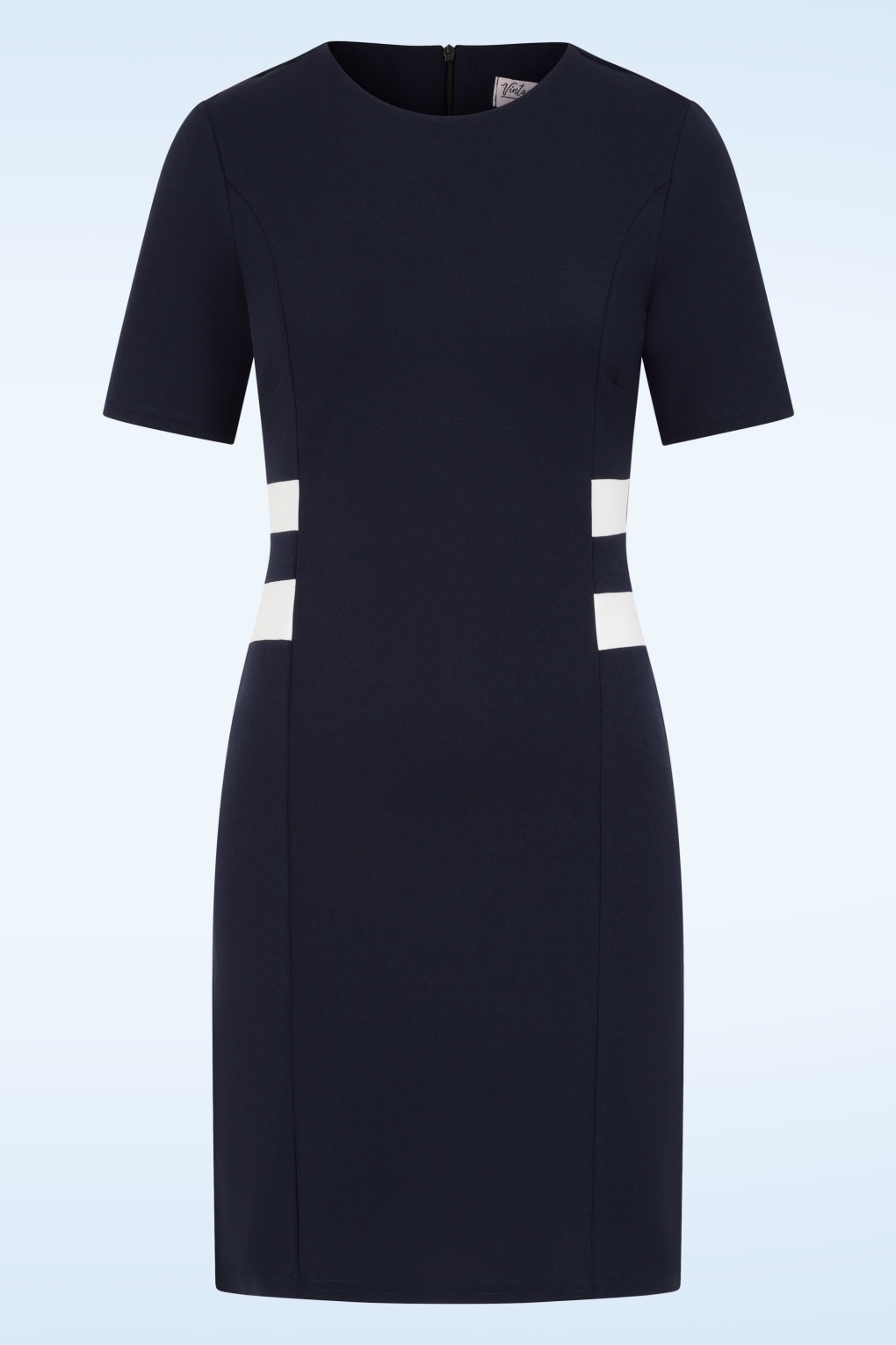 Topvintage exclusive ~ Terri A-lijn jurk in navy